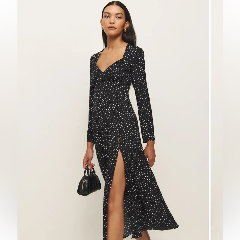 Reformation Polka Dot Dress